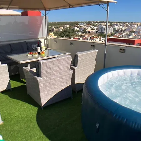 Beta - 2 Bedrooms, Private Rooftop Patio With Hot Tub, Bbq And View Apartment Ferragudo (Faro)